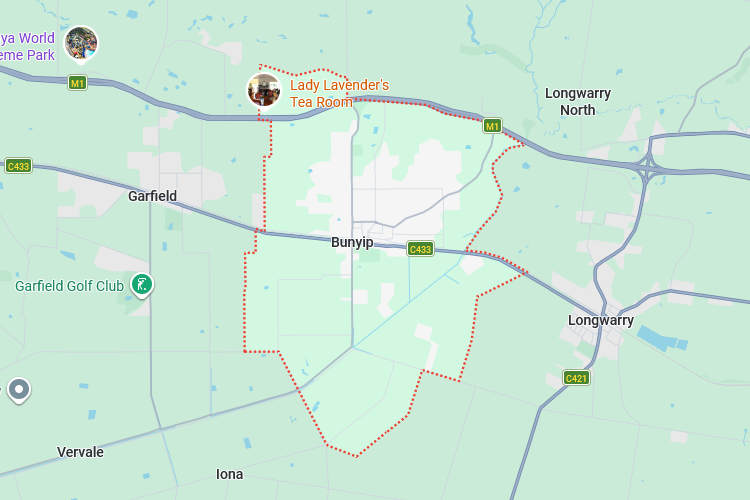 South Gippsland Area Map