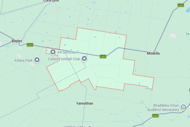 South Gippsland Area Map