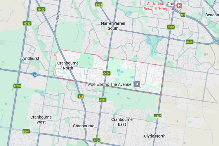 South Gippsland Area Map