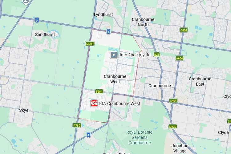 South Gippsland Area Map