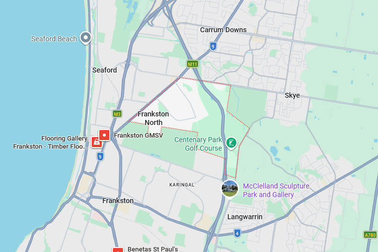 South Gippsland Area Map