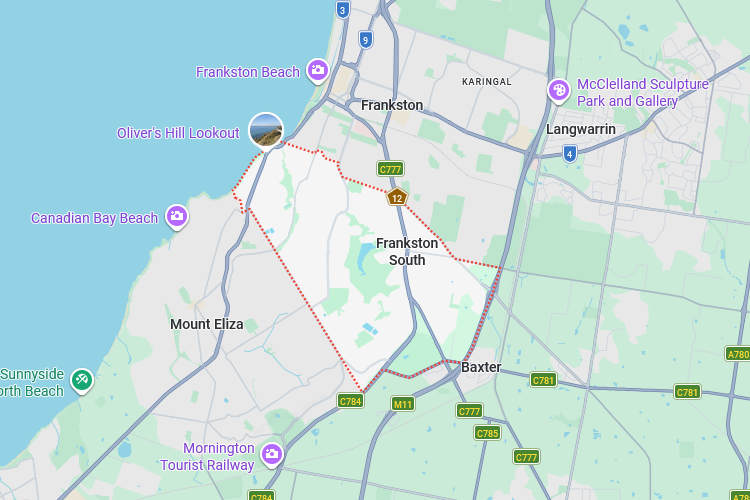 South Gippsland Area Map