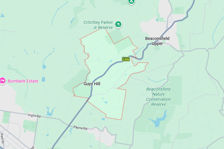 Guys Hill Map NDIS Specialised Disability Accommodation Garfield