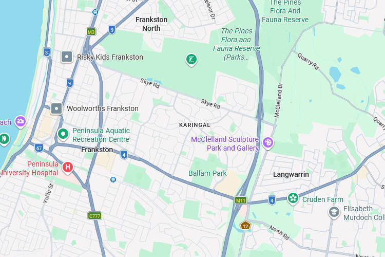 South Gippsland Area Map