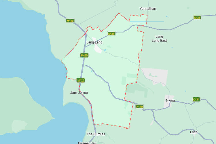South Gippsland Area Map