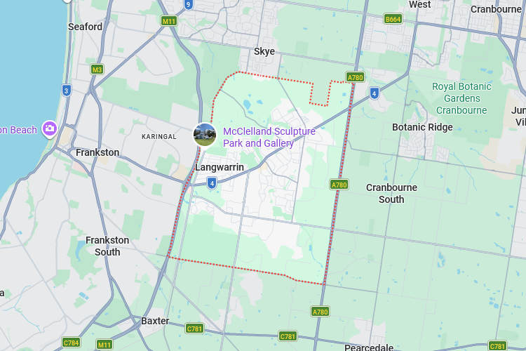 South Gippsland Area Map