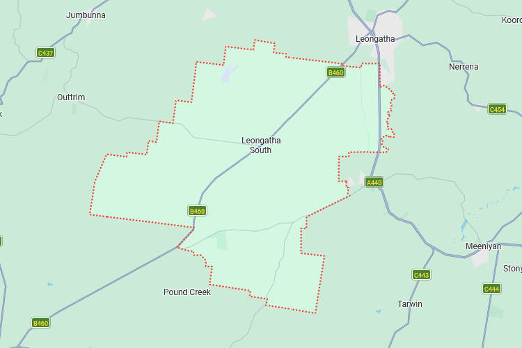 South Gippsland Area Map