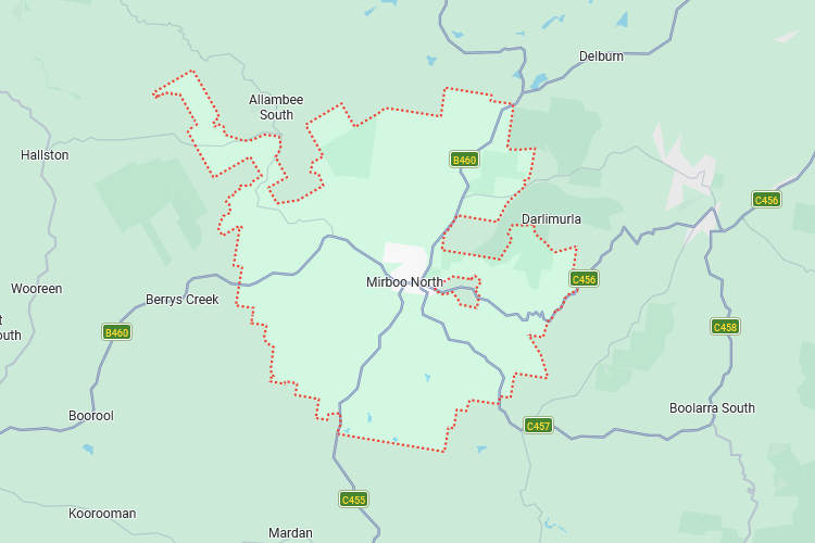 South Gippsland Area Map