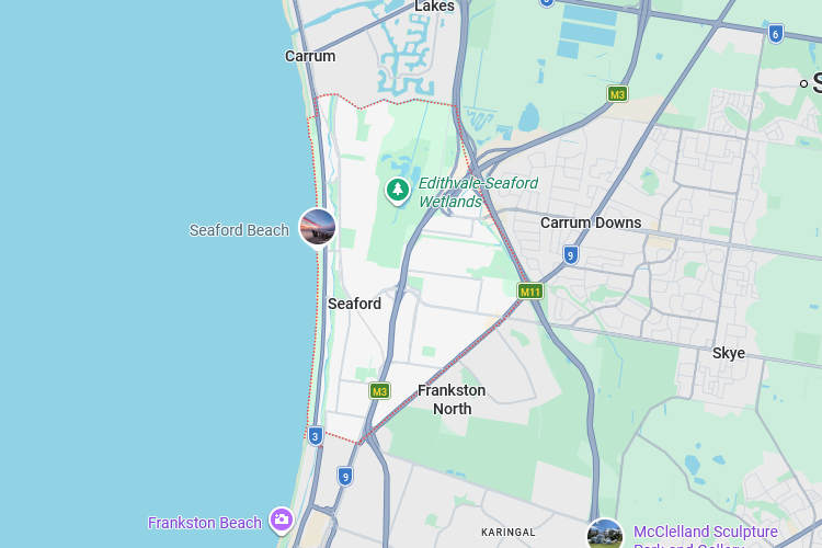 South Gippsland Area Map