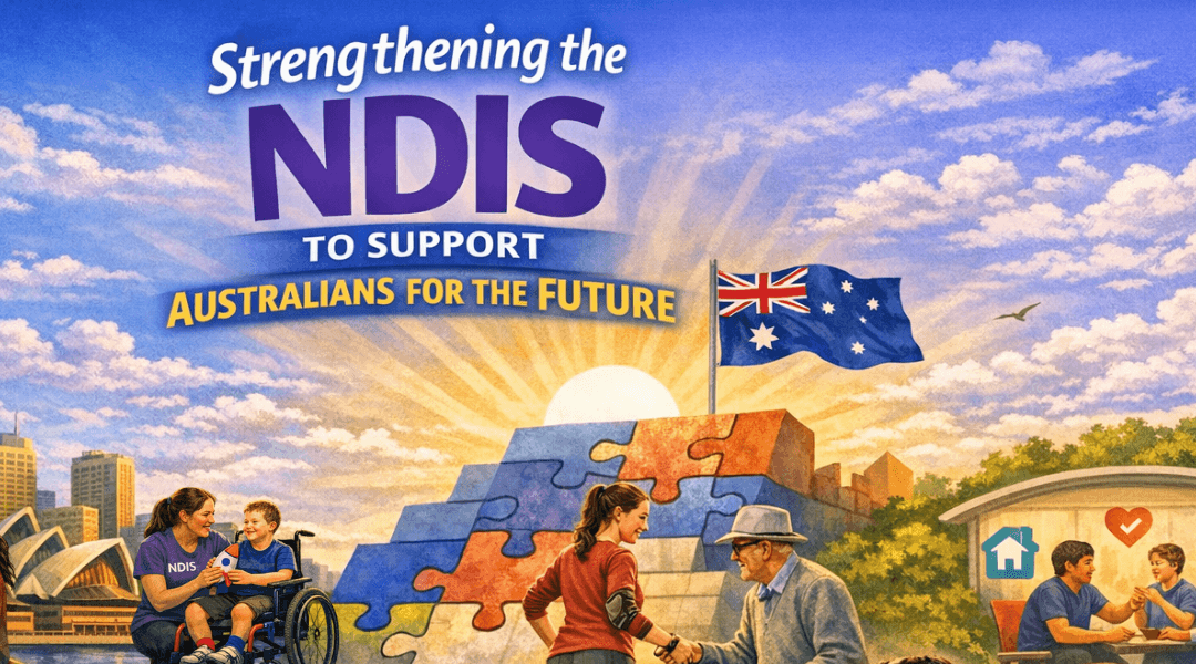 Strengthening the NDIS to Support Australians for the Future