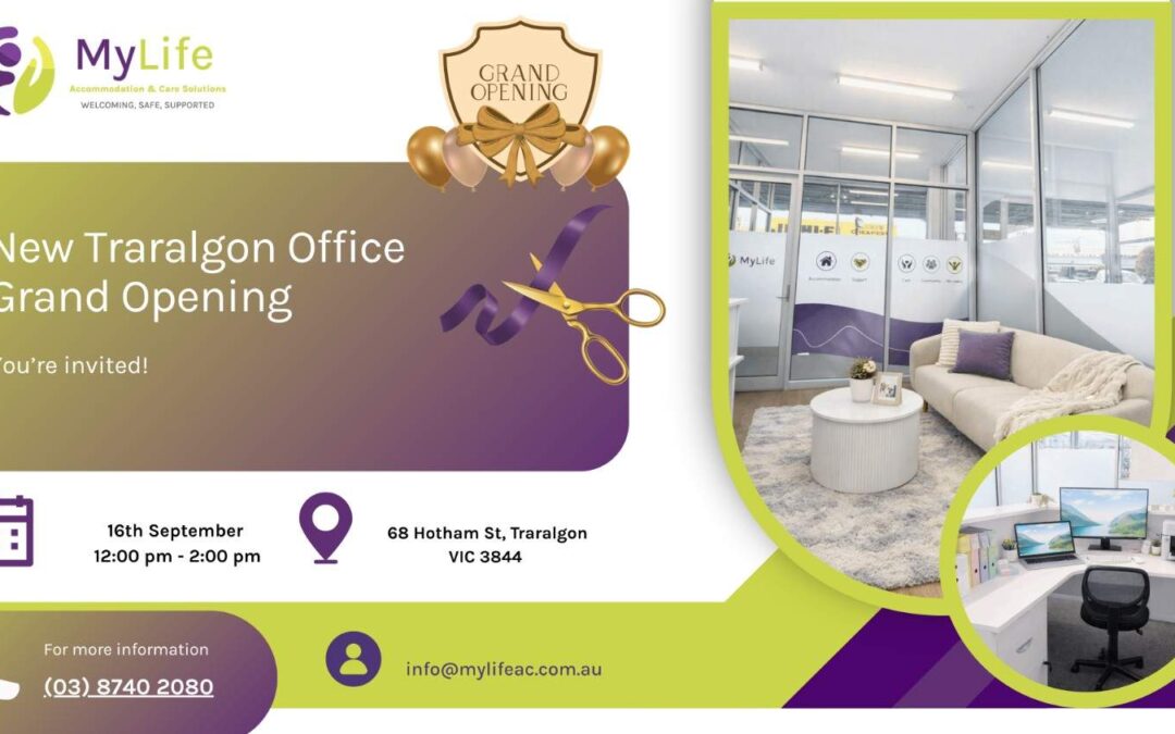 My Life Accommodation and Care Solutions Is Now Open in Traralgon!
