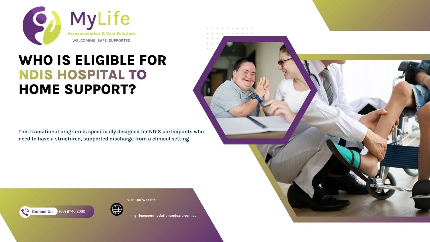 Who is eligibe for ndis hospistal to home support NDIS Hospital to Home Transition