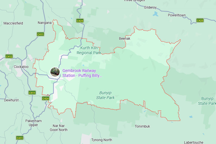 gembrook map NDIS Specialised Disability Accommodation Garfield
