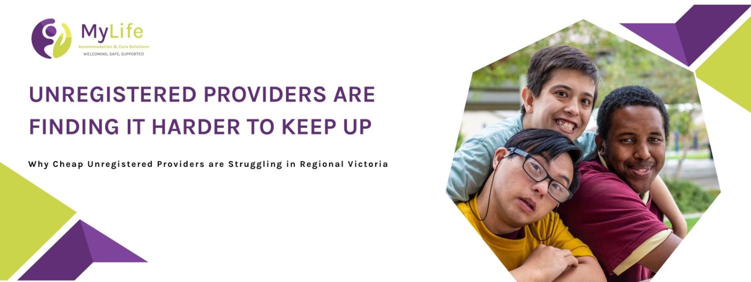 unregistered providers are findig it hard Why Cheap Unregistered Providers are Struggling in Regional Victoria<br />